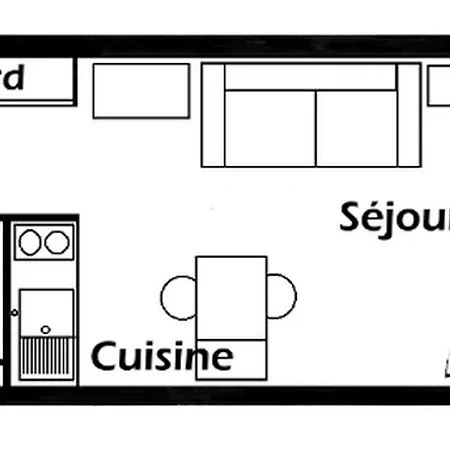 Les Saisies - Pour 3 Avec Balcon Exposé Sud - Fr-1-293-188 Appartement